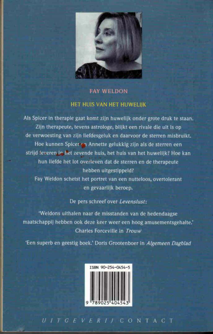 Het huis van het huwelijk achterkant