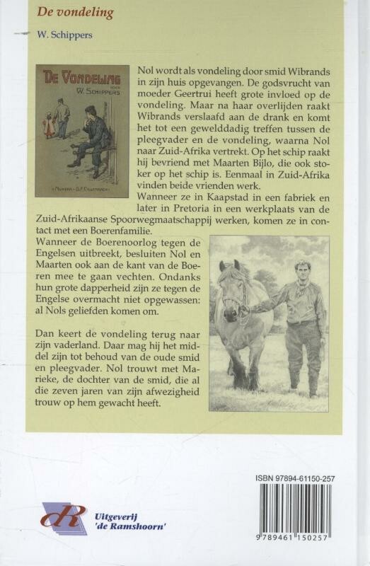 De vondeling achterkant