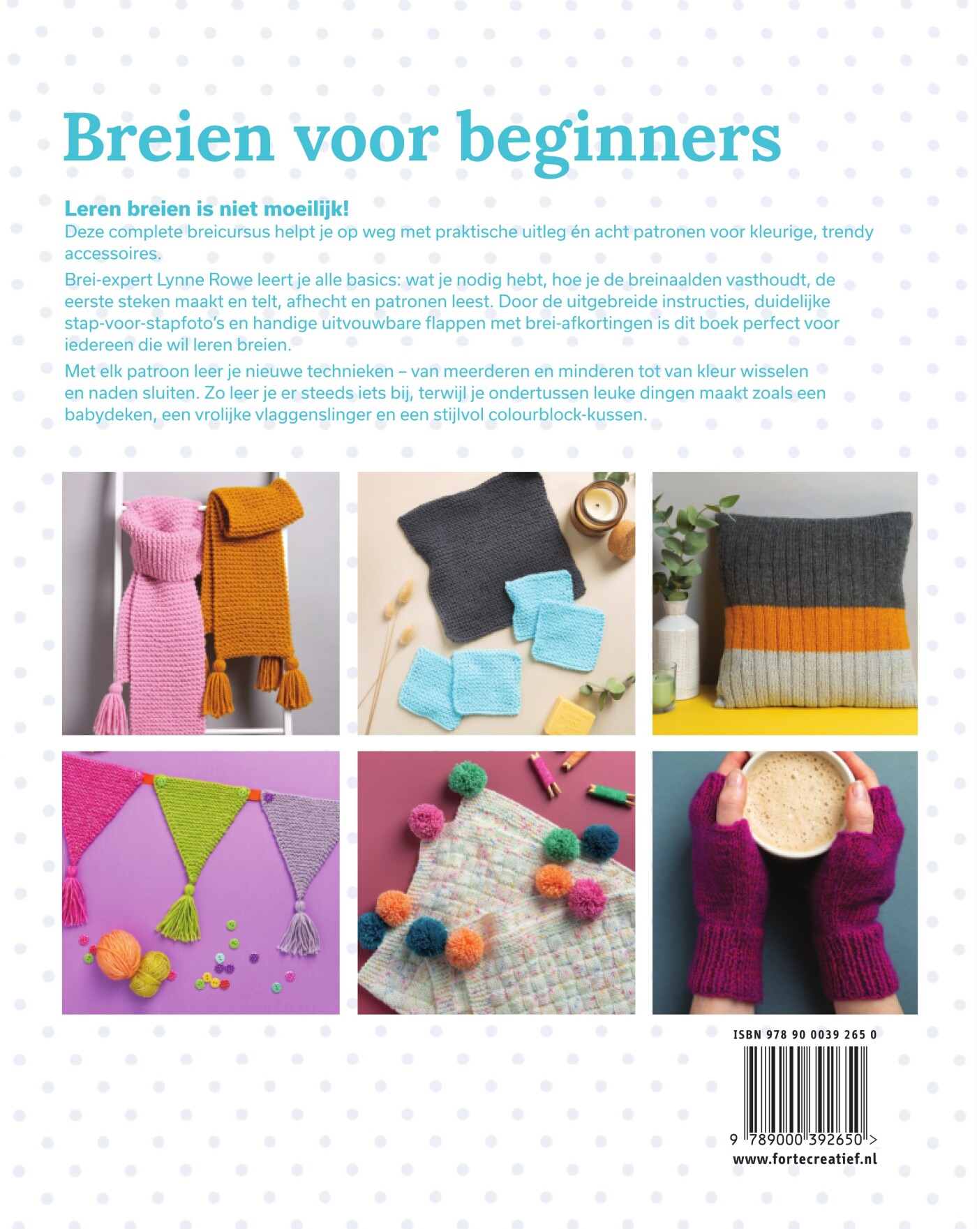 Breien voor beginners achterkant