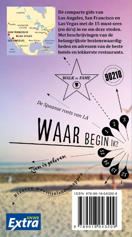 Los Angeles, San Francisco, Las Vegas / ANWB Extra Los Angeles, San Francisco, Las Vegas / ANWB Extra achterkant