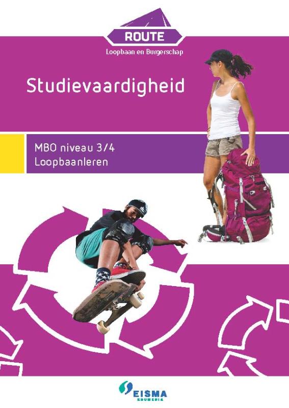 boekenbalie_9789087717988_cover Route  -  Studievaardigheid MBO niveau 3/4; Loopbaanleren