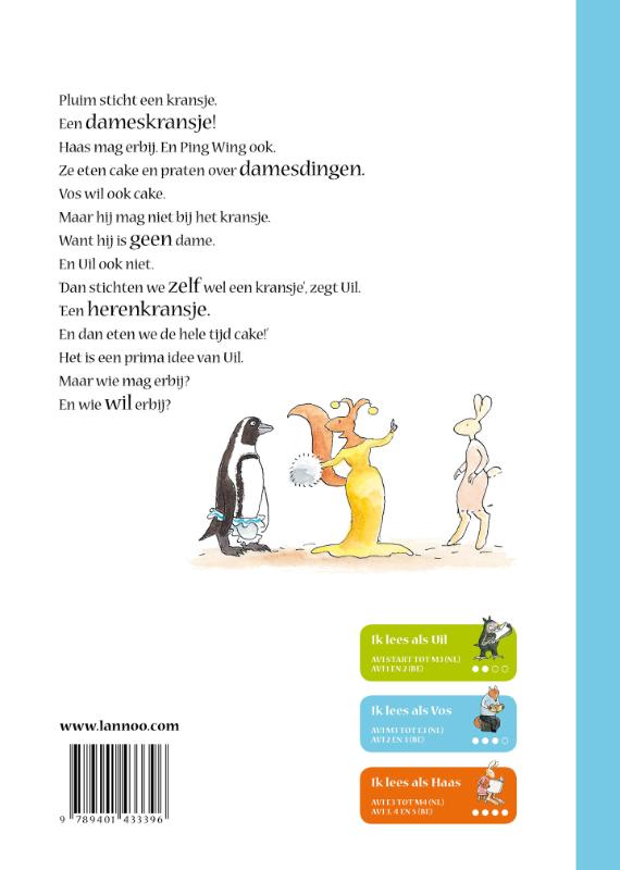 Ik leer lezen met Vos en Haas - Ik lees als Vos - De club van wij / Vos en Haas achterkant