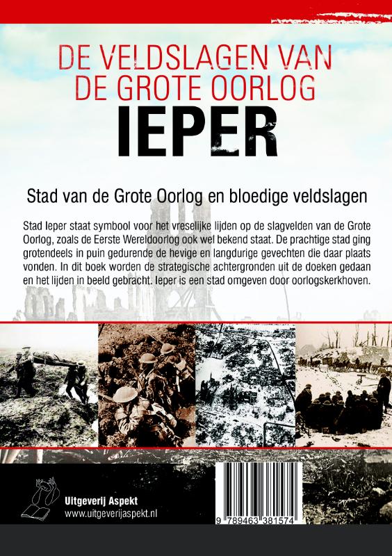 De veldslagen van de Grote Oorlog - Ieper achterkant