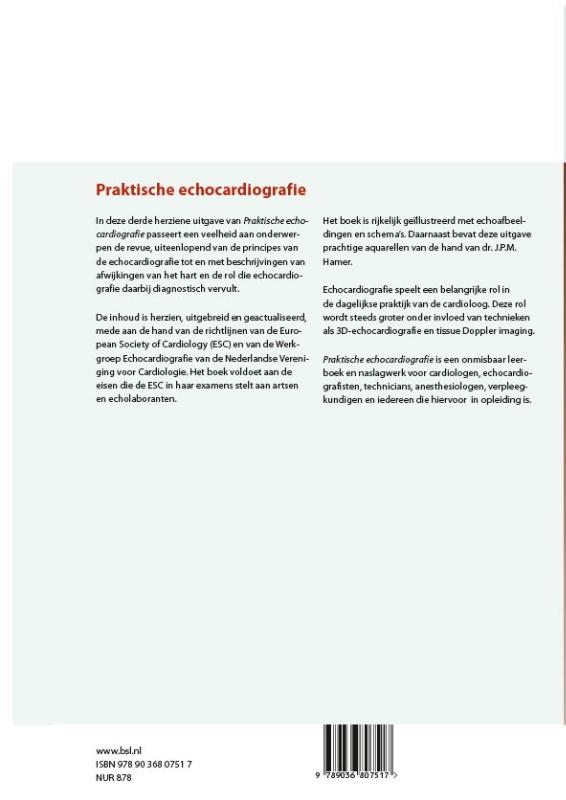 Praktische echocardiografie achterkant