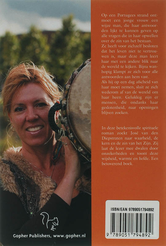 Zonnevrouw achterkant