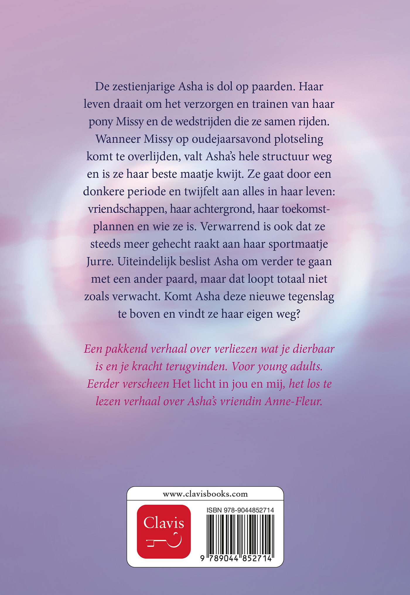 Blijf bij me in het donker achterkant