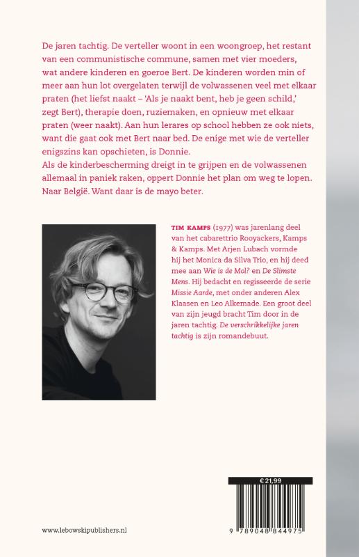 De verschrikkelijke jaren tachtig achterkant