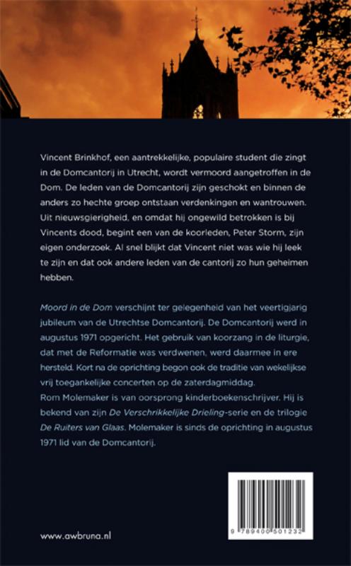 Moord In De Dom Moord In De Dom achterkant