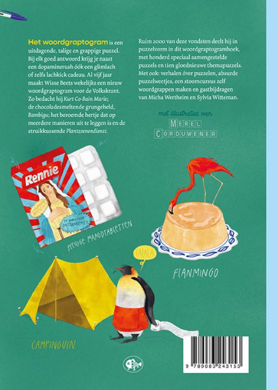Het woordgraptogramboek Het woordgraptogramboek achterkant