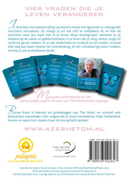 Vier vragen die je leven veranderen achterkant