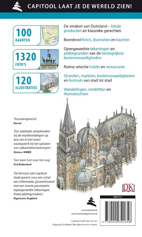 Capitool reisgidsen  -   Duitsland achterkant