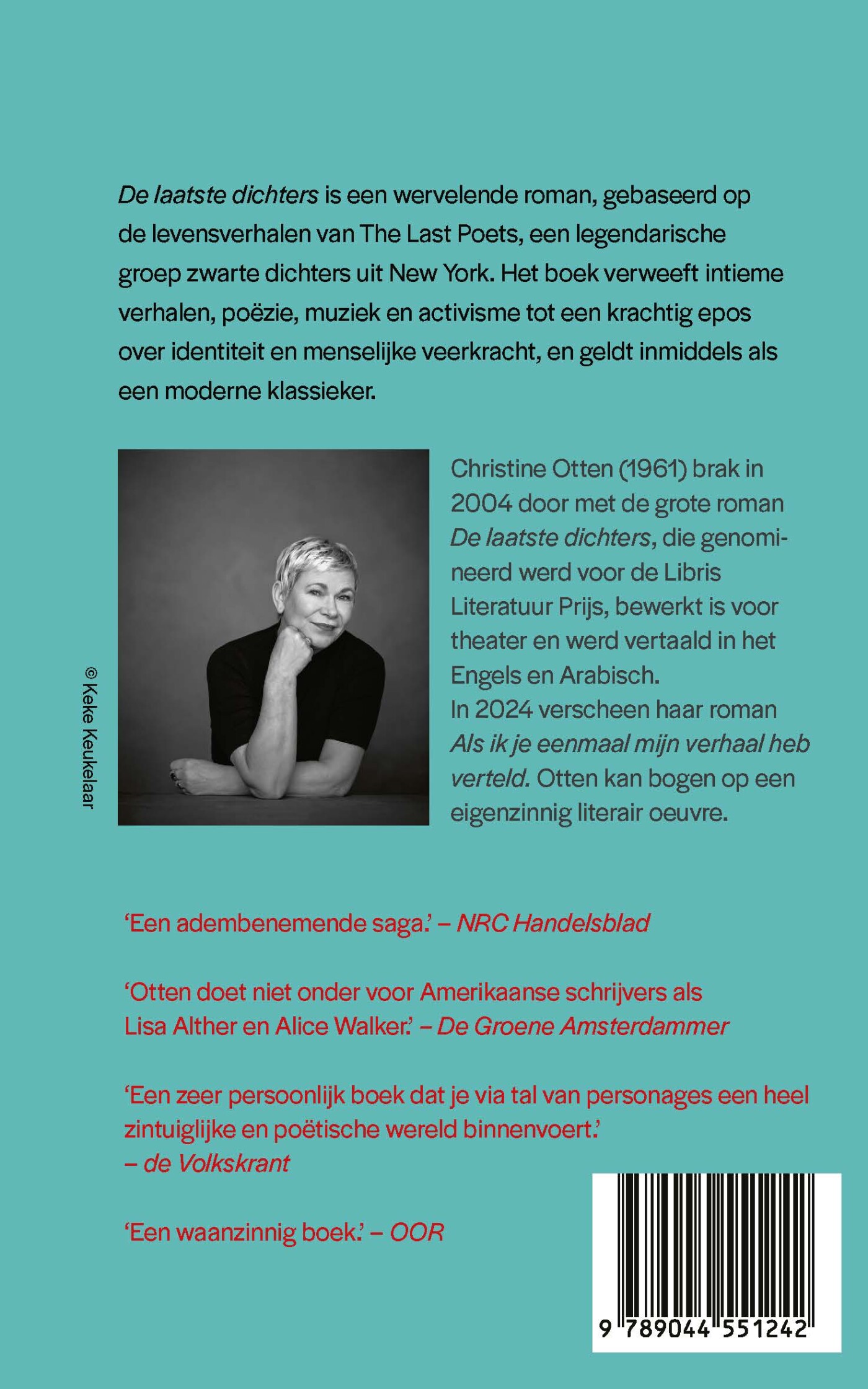 De laatste dichters achterkant