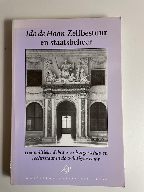 ZELFBESTUUR EN STAATSBEHEER