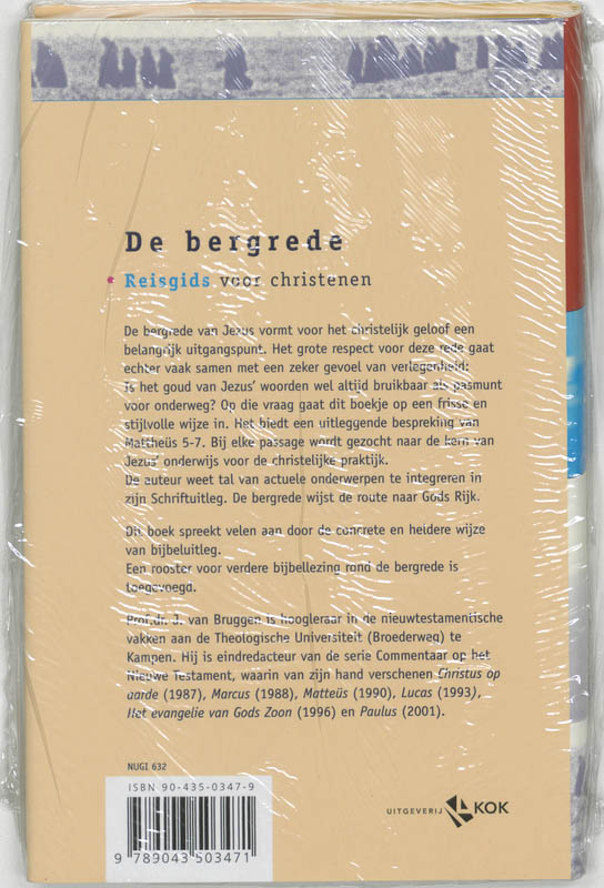 De Bergrede achterkant