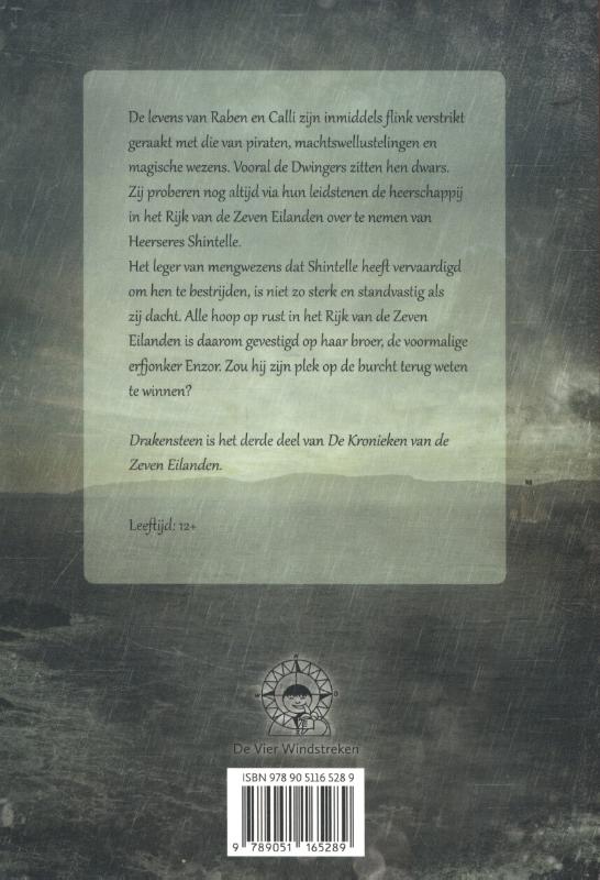 Drakensteen / De kronieken van de Zeven Eilanden / 3 achterkant