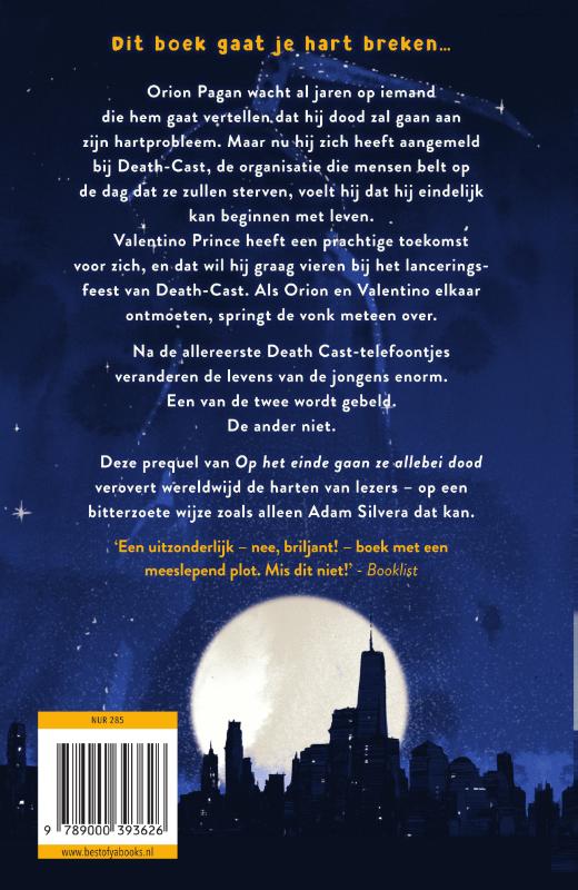 De eerste die op het einde doodgaat / Death-Cast / 0.5 achterkant