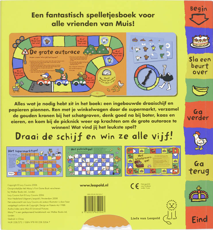 Het Grote Spelletjesboek Van Muis achterkant