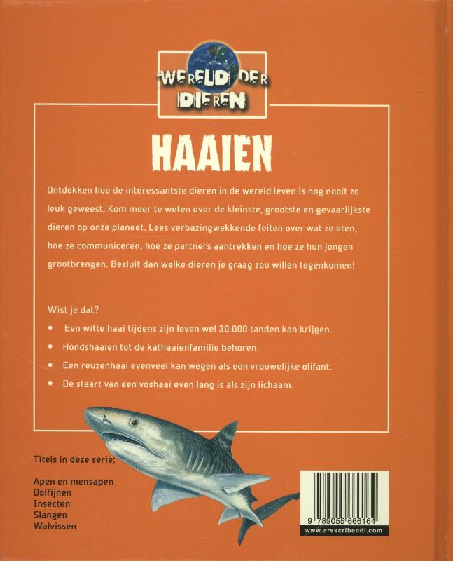 Wereld der dieren  -   Haaien achterkant