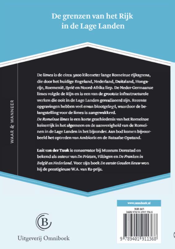 De Romeinse limes / Waar & Wanneer achterkant