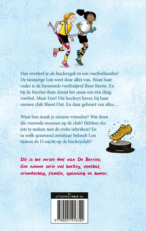 Hockeygek in een voetbalfamilie / De Berries / 1 achterkant