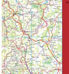 Routiq Belgie / Luxemburg tab map achterkant