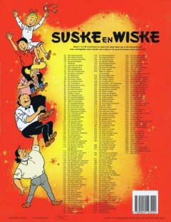 De slimme slapjanus / Suske en Wiske / 238 achterkant