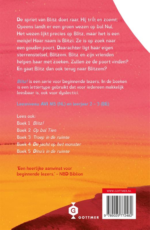 De gouden poort / Blitz! / 6 De gouden poort / Blitz! / 6 achterkant