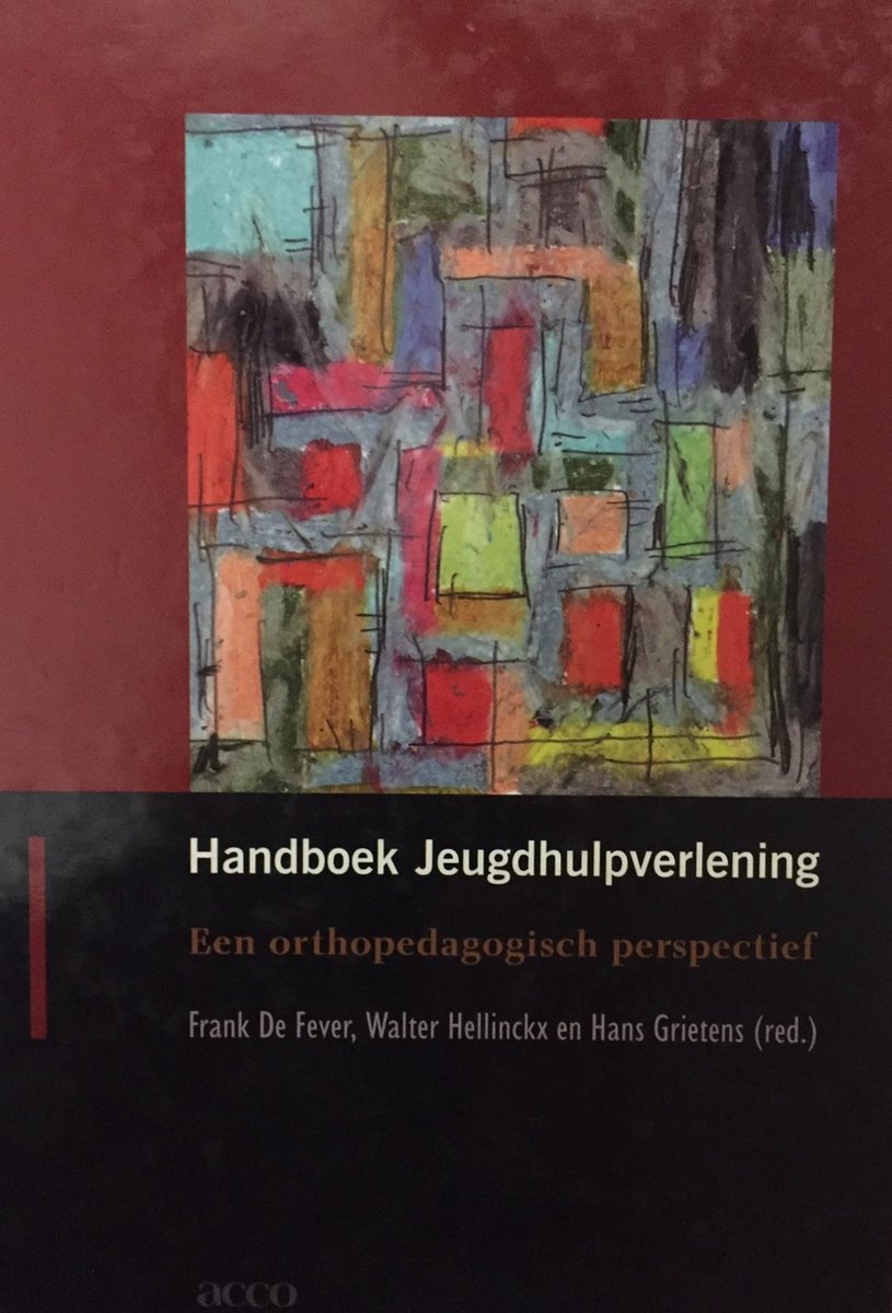 boekenbalie_9789033449215_cover Handboek jeugdhulpverlening. Een orthopedagogisch perspectief
