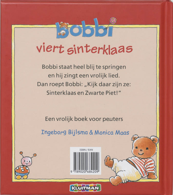 Bobbi viert sinterklaas achterkant