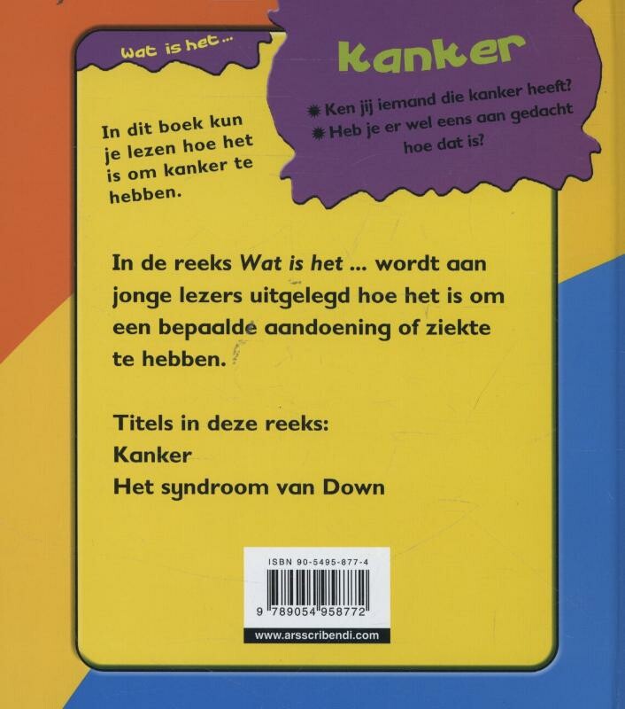 Kanker / Wat is het... achterkant