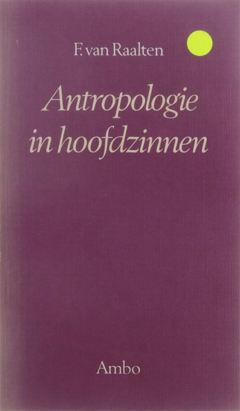 Antropologie in hoofdzinnen