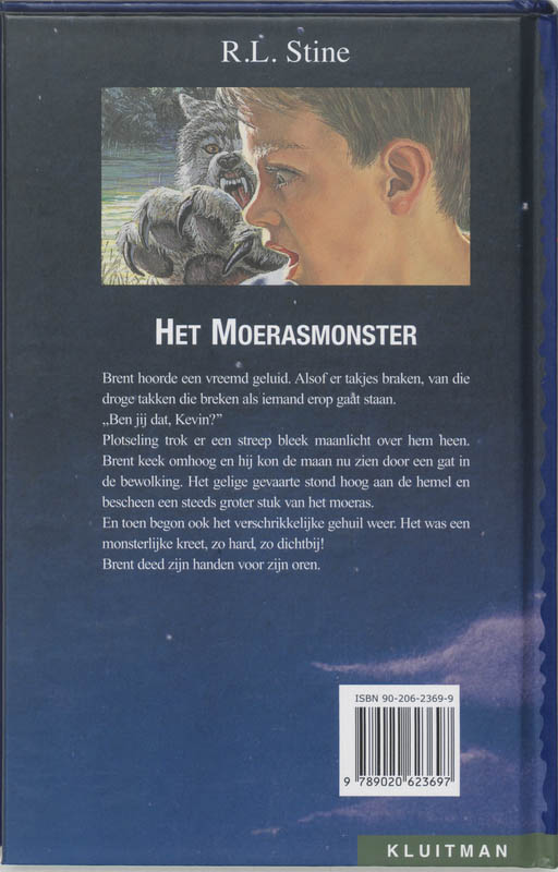 Het Moerasmonster / Kippenvel in 3D achterkant