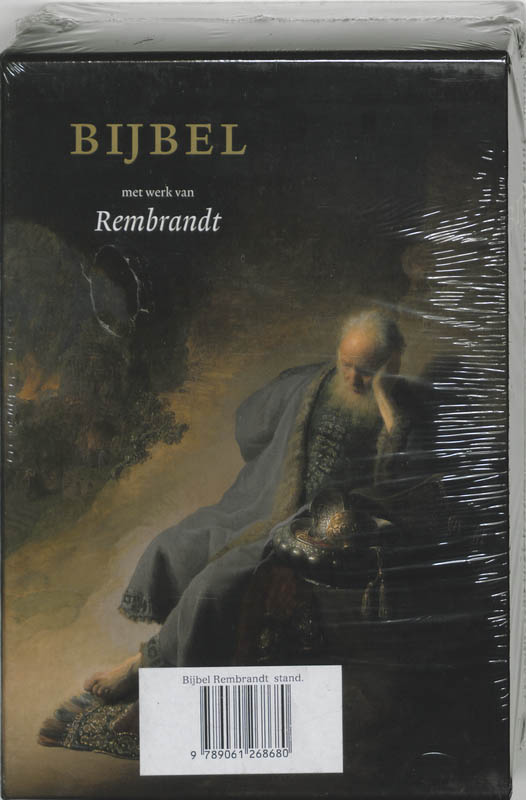 NBV Bijbel met werk van Rembrandt achterkant