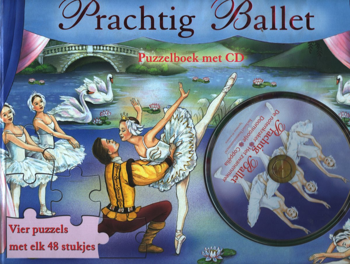 Lorelei Vashti Waite Prachtig Ballet - Puzzelboek Met Cd.