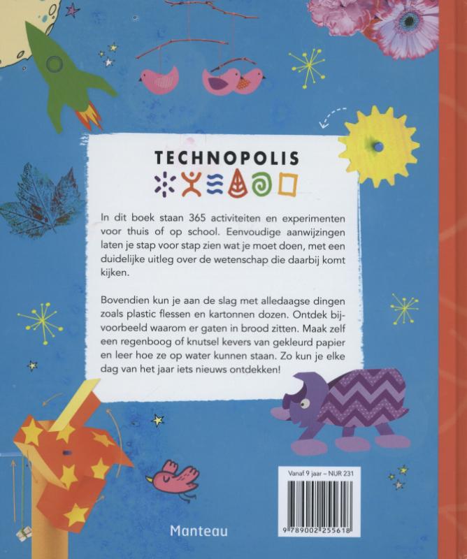 Technopolis - 365x wetenschap achterkant