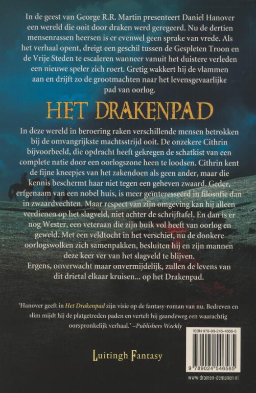 Het drakenpad achterkant