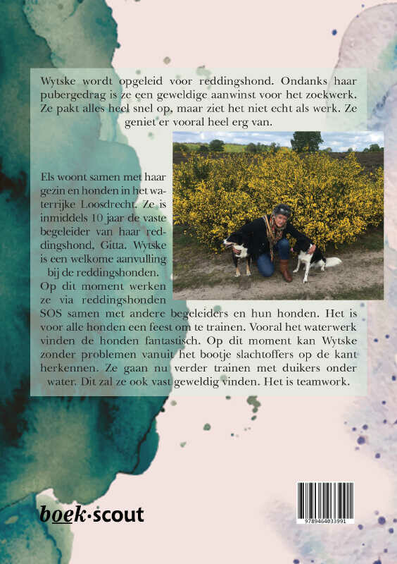 Ik, Wytske, van puber tot reddingshond achterkant