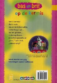 Bas en Brit op de kermis / Klavertje een-serie achterkant