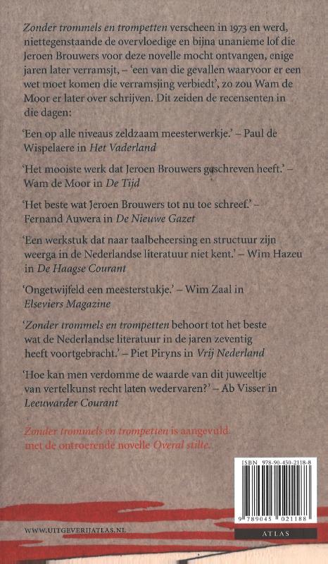 Zonder trommels en trompetten achterkant