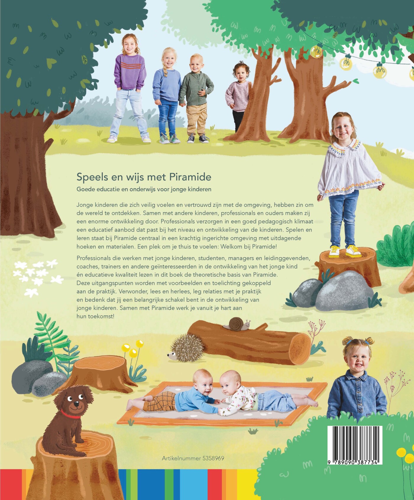 Speels en wijs met Piramide achterkant