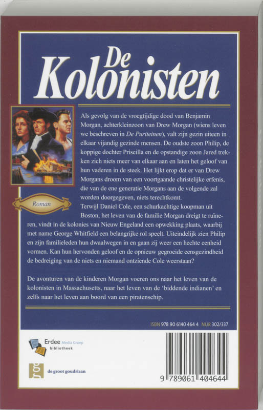 De kolonisten De kolonisten achterkant