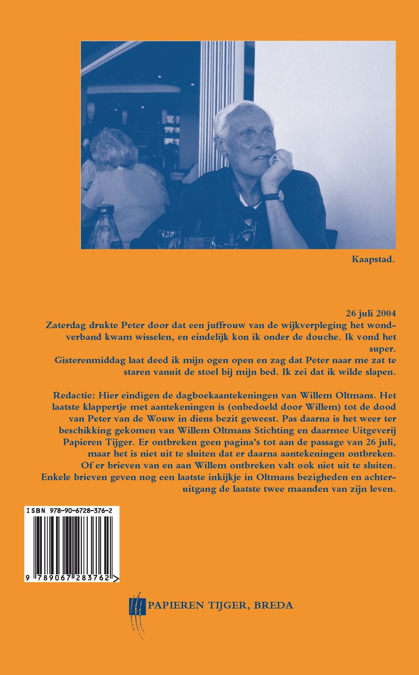 Memoires 2004 / Memoires Willem Oltmans / 76 achterkant