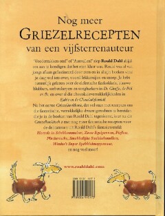 Roald Dahl's griezelkookboek Roald Dahl's griezelkookboek achterkant
