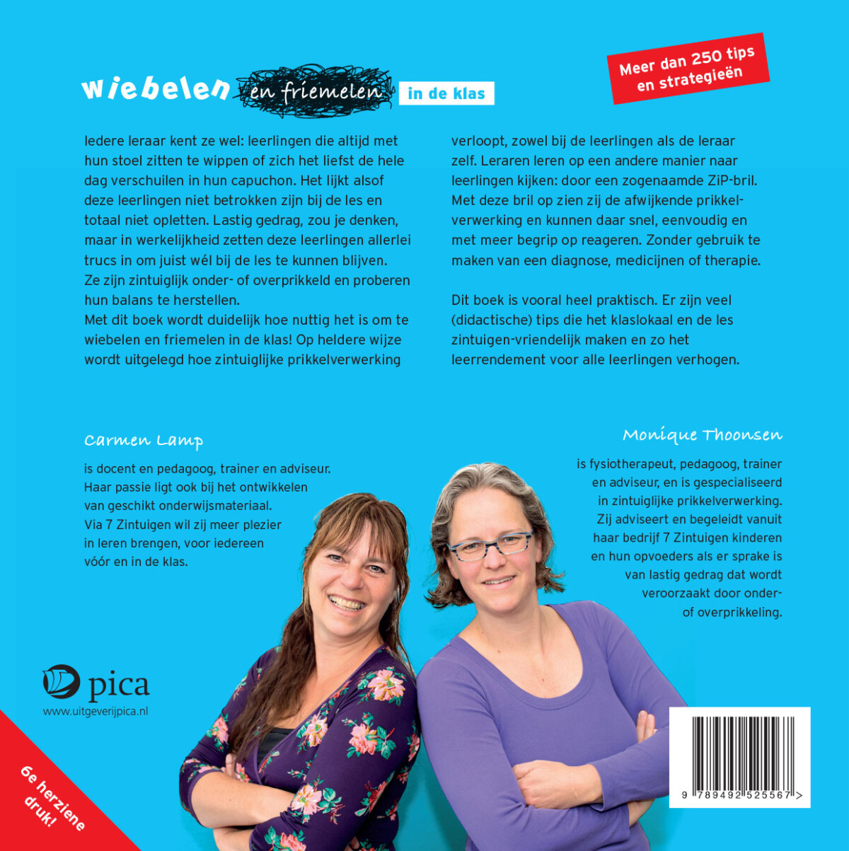 Wiebelen en friemelen in de klas achterkant