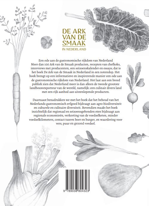De ark van de smaak in Nederland De ark van de smaak in Nederland achterkant