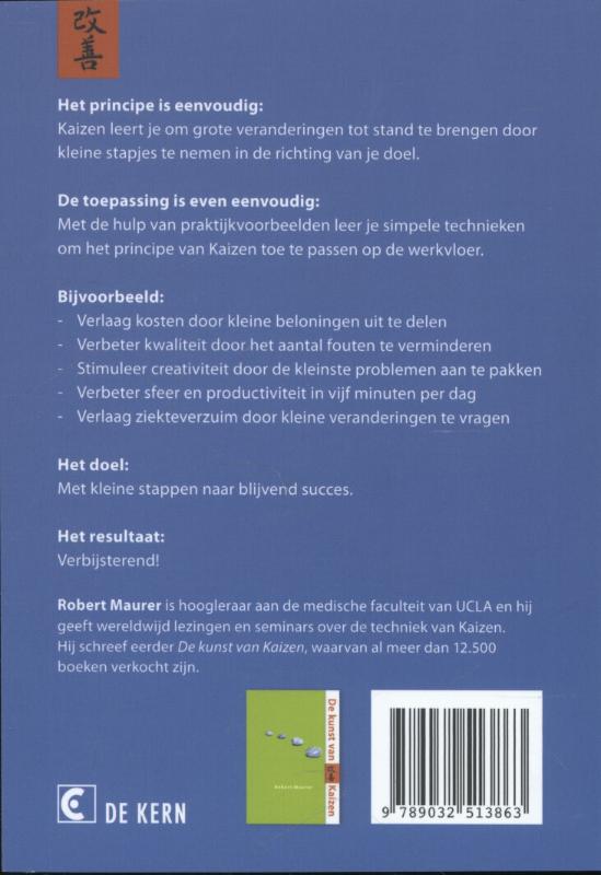 Kaizen in business achterkant