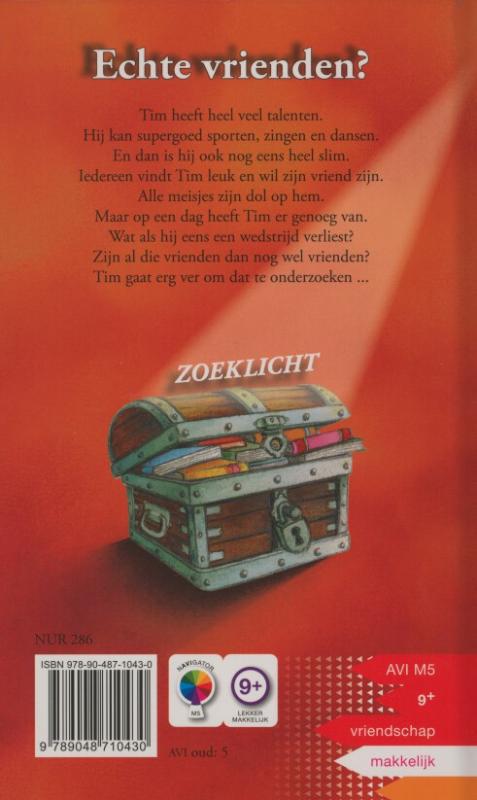 Zoeklicht - Echte vrienden? achterkant