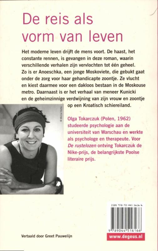 De rustelozen achterkant