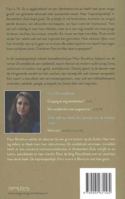 De inspiratiepraktijk De inspiratiepraktijk achterkant