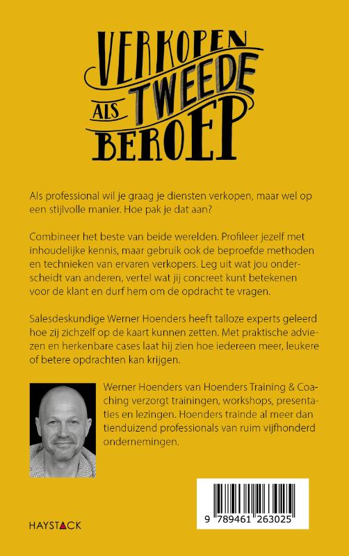 Verkopen als tweede beroep achterkant